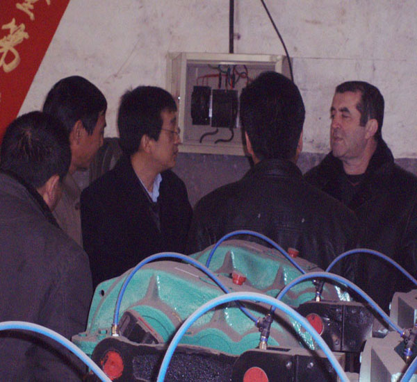 美國(guó)友人在我廠 美國(guó)友人在我廠